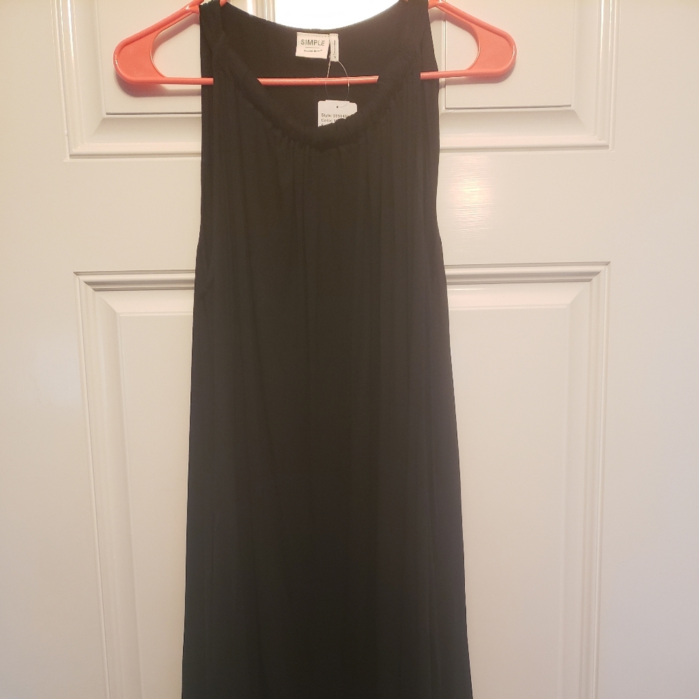 Black Pillow Case Dress. New w/ tags